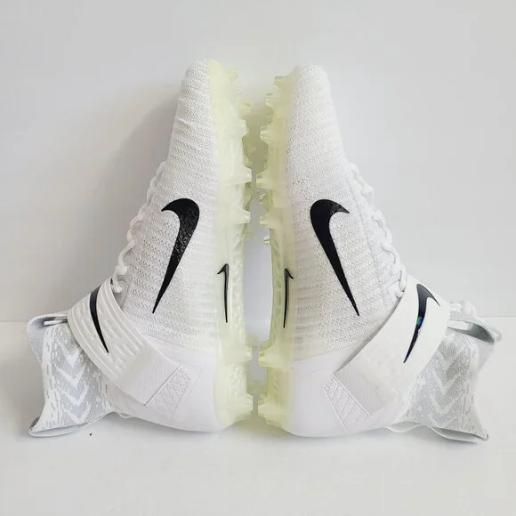 NEW Nike Alpha Menace Elite 2 Football Cleats BV3298-100 Size 13 White
